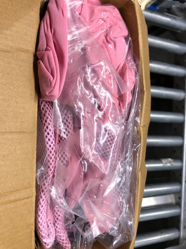 Photo 3 of CAR PASS Pink Car Seat Cover Full Sets, Air Breath in Summer Mesh Seat Cover 5mm Sponge Airbag Composite, Cute for Women Girly, Universal Fit SUV, Vans, sedans,Trucks, Automotive Interior All Pink pink Full Sets