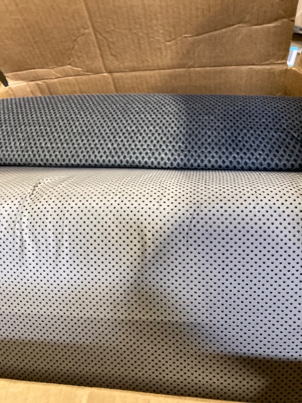 Photo 1 of KingPavonini 6PCS Orthopedic Bed Wedge Pillow for Sleeping, Post Surgery Memory Foam for Back, Neck, Leg Support, Acid Reflux, Gerd with Travel Bag (Gray, 20'') Gray 20'' Wide