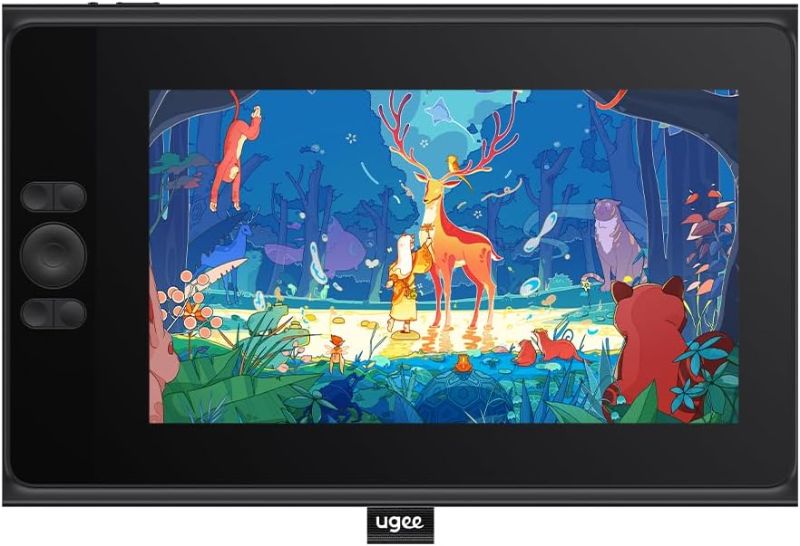 Photo 1 of ***MISSING STYLUS//SOLD AS IS ALL SALES FINAL*** 
UGEE UE12 Drawing Tablet with Screen 11.9 inch Art Tablet with Full-Laminated Screen,Ultra-Wide Color Gamut Multiple Color Spaces Battery-