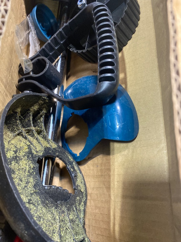 Photo 1 of Cordless Wacker Electric Weed Eater Battery Powered 6000mAh String Trimmer with Wheel, 21V Brush Cutter Cordless Grass Edger Cordless 47in Adjustable Grass Cutter Machine for Lawn Care