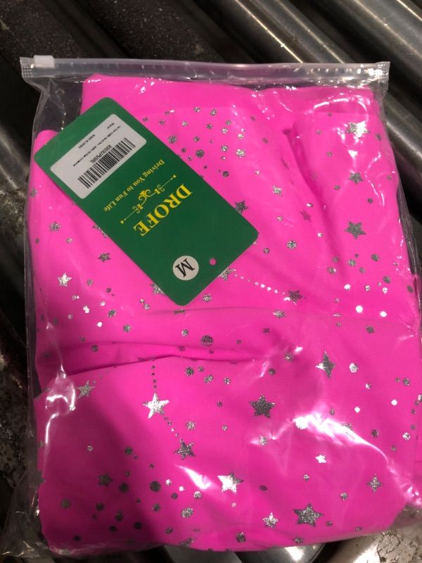 Photo 1 of ****USED**** 70s Pink Outfits Flared Pants for Women 80s Hippie Disco Costumes Halloween Cosplay Earrings Accessories