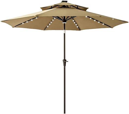 Photo 1 of ****SIMILAR****C-Hopetree 11 ft Outdoor Patio Market Table Umbrella 