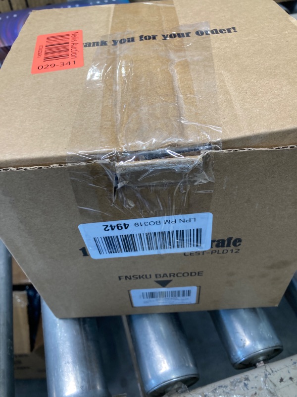 Photo 1 of 12-Cup Replacement Coffee Carafe Compatible with Mr. Coffee Coffee maker Pot, Replace Part# PLD12 PLD12-RB Series, Black Handle