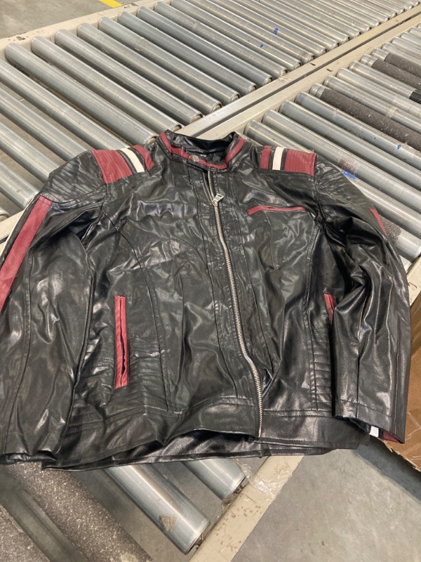 Photo 1 of ****SIMILAR****Rub Off Vintage Distressed look Zipper Brown Real Leather jacket for Men
