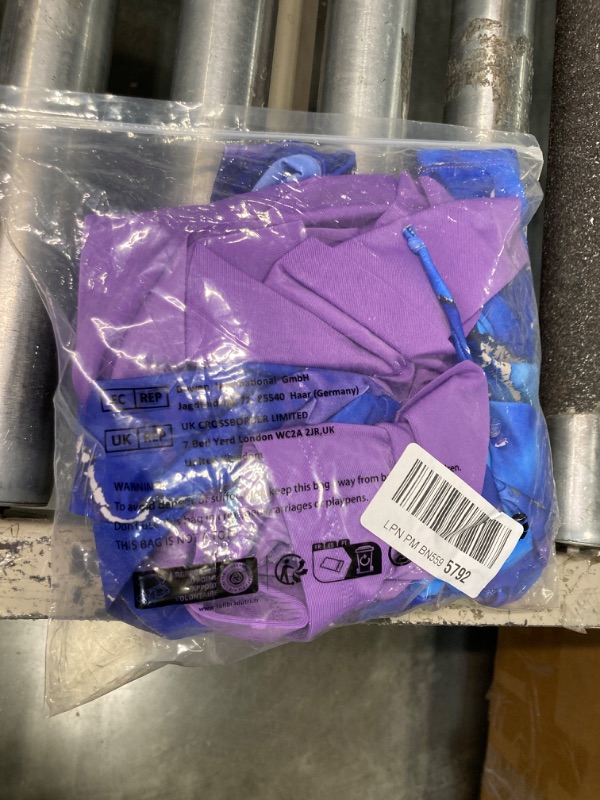 Photo 2 of ****USED** Vogseek 5-12T Girls Rash Guard 2 Pieces Bathing Suit Long Sleeve Swimsuit Swimming Skirt with Shorts Swimwear 9-10 Years A2 Purple