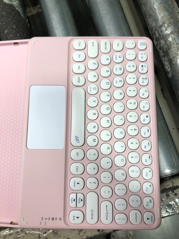 Photo 5 of ****USED*** Bluetooth Keyboard Case for Ipad Air/air 2 - pink