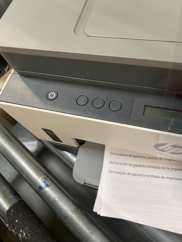 Photo 1 of HP Smart -Tank 7301 Wireless All-in-One Cartridge-free Ink Printer, up to 2 years of ink included, mobile print, scan, copy, automatic document feeder (28B70A), Gray