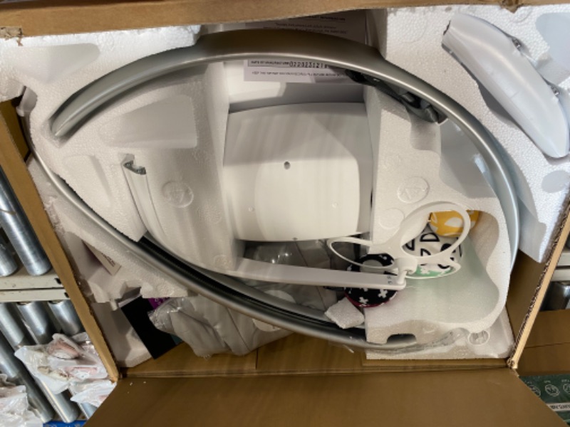 Photo 1 of 4moms MamaRoo Multi-Motion Baby Swing, Bluetooth Baby Swing with 5 Unique Motions, Grey Gray