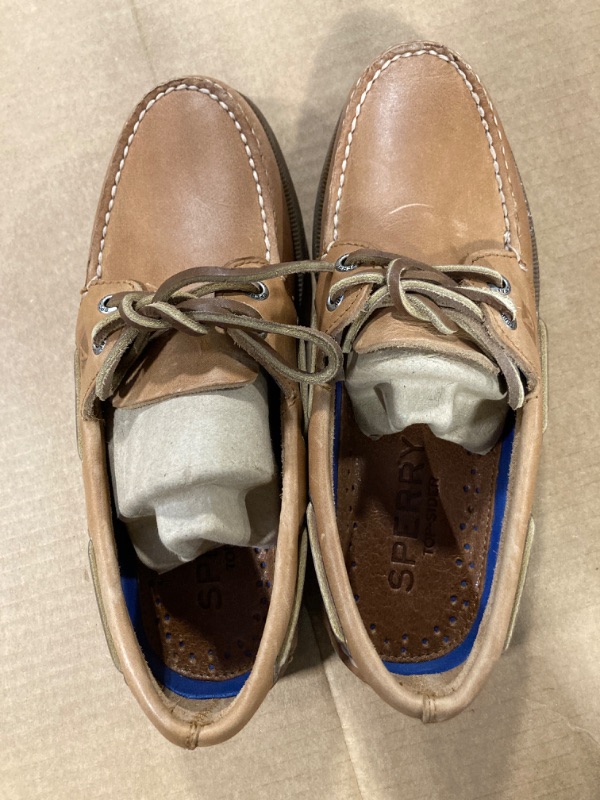 Photo 5 of **minor scratches**Sperry Men's Authentic Original 2-Eye Boat Shoe 5.5 Sahara