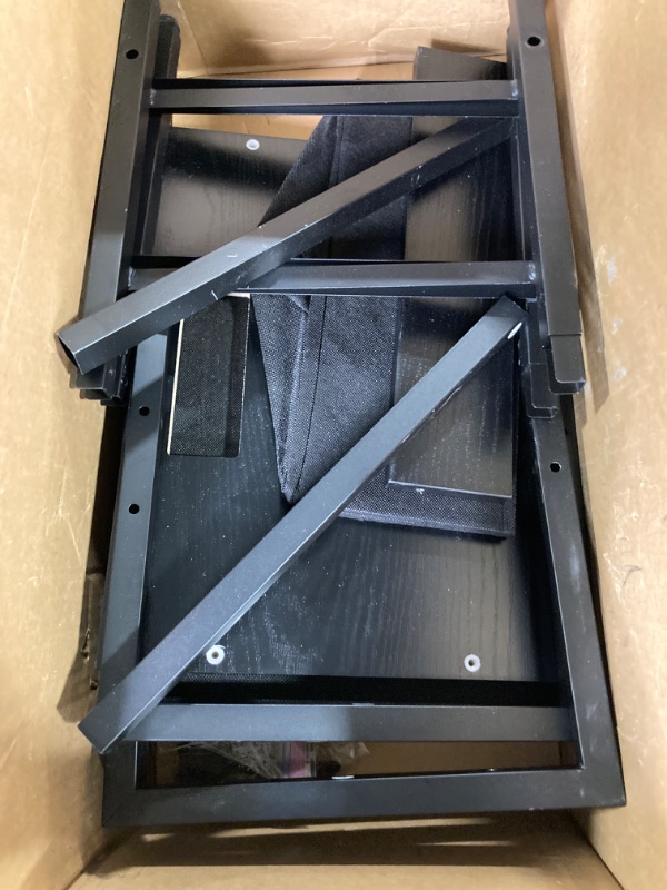 Photo 1 of **small scuffs**Yoobure Nightstand with Charging Station, Small Night Stand Fabric Drawers and Storage Shelf for Bedrooms, Nightstands Spaces, Bedside Table USB Ports & Outlets, Bed Side Black ***USED***BOX IS DAMAGED*** 
