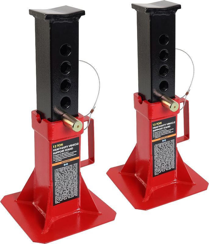 Photo 1 of **MISSSING PARTS?**
SUNEX TOOLS 22-Ton Jack Stands with BIG RED 20 Ton (40,000 lb) Pneumatic Air Hydraulic Bottle Jack 22 Ton + Bottle Jack, Red