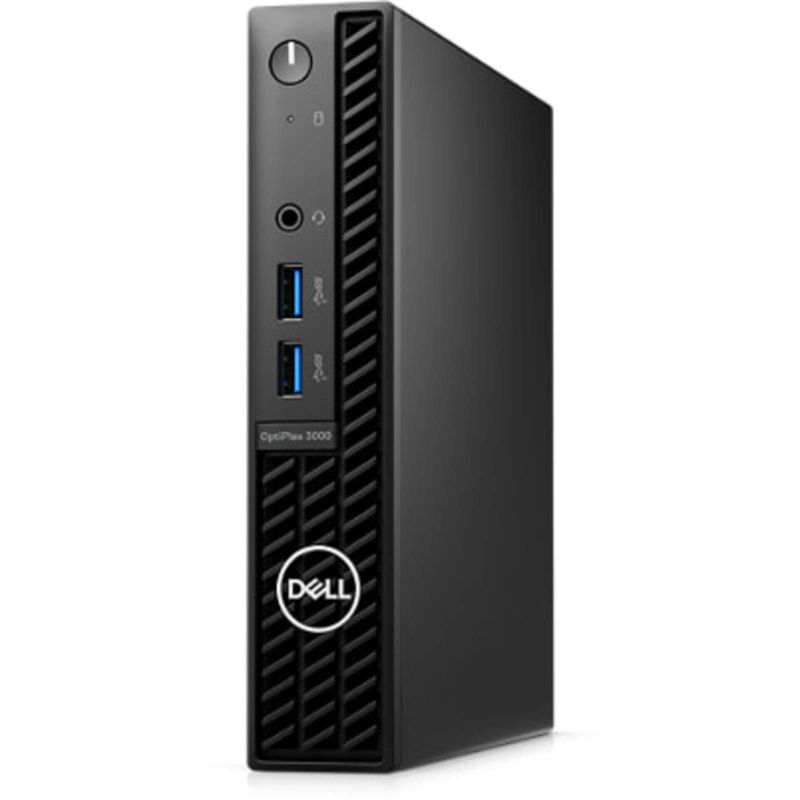 Photo 1 of Dell OptiPlex 3000 Desktop Computer - Intel Core i5 12th Gen i5-12500 Hexa-core (6 Core) 3 GHz - 16 GB RAM DDR4 SDRAM - 512 GB M.2 PCI Express NVMe 3.0 x4 SSD - Small Form Factor - Black 16GB RAM | 512GB SSD | Win 10 Pro