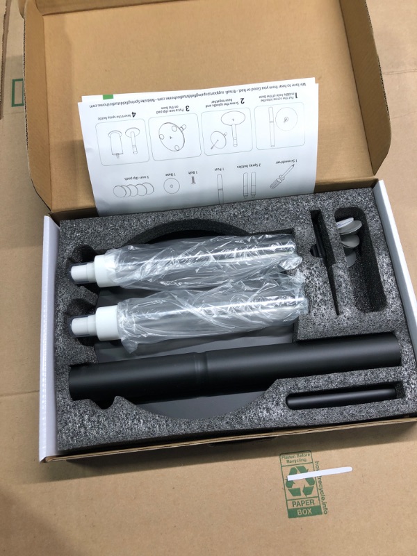 Photo 1 of 2 in 1 Paper Towel Holder with Spray Bottle Center, Black Paper Towel Holder Countertop, Kitchen Spray Paper Towel Holder, Camping Paper Towel Holder, Bathroom Must Have