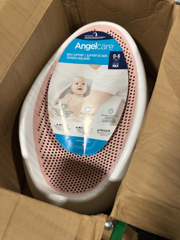 Photo 2 of Angelcare Baby Bath Support (Pink) | Ideal for Babies Less than 6 Months Old