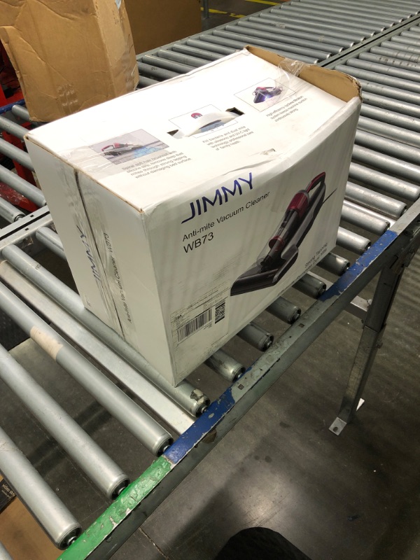 Photo 5 of *** NOT FUNCTIONAL**** SELLING AS PARTS***
Jimmy WB73 Portable Vacuum Cleaner, Anti-allergen Powerful Handheld Mattress Vacuum with UV & Ultrasonic, 420W Strong Suction, Intelligent Dust Recognition, Remove Pet Hair (2023 Version)