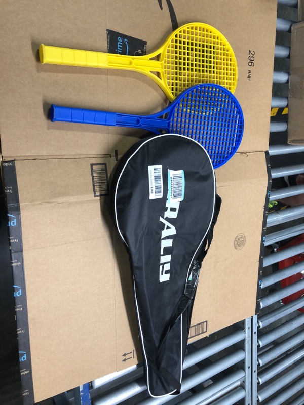 Photo 1 of 2 Pcs plastic tennis racket