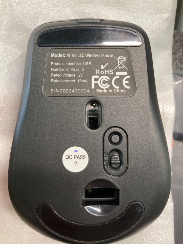 Photo 1 of POWZAN Wireless Keyboard and Mouse, Rechargeable Wireless Keyboard Mouse Combo, Jiggle Mouse Slim Full Size Silent 7 Color Backlit 2.4G USB Keyboard for Windows, Mac Desktop/Laptop/PC, Gray ***only ONE USB signal with ONE USB CABLE***