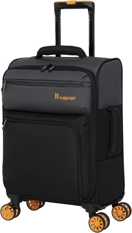 Photo 1 of  it luggage Duo-Tone 27" Softside Carry-On 8 Wheel Spinner, Pewter/Black
