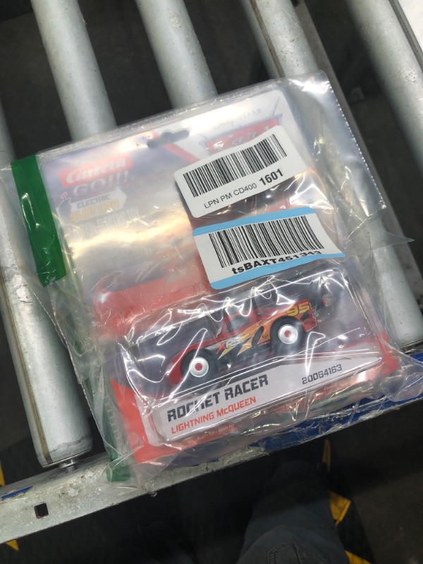 Photo 1 of Carrera 64163 Disney Pixar Cars Lightning McQueen Rocket Racer 1:43 Scale Analog Slot Car Racing Vehicle GO!!! Slot Car Race Tracks
