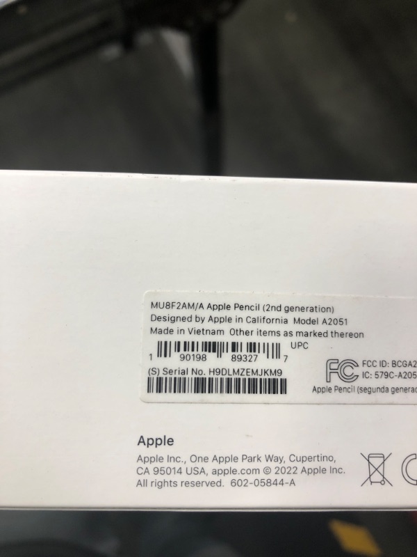 Photo 1 of Apple Pencil (2nd Generation)