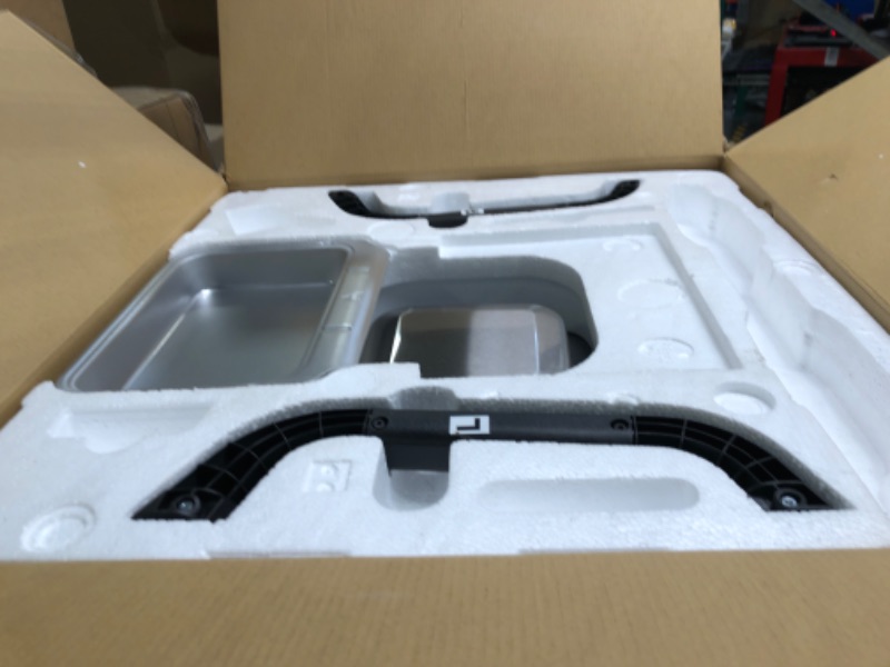 Photo 1 of Ninja OG701 7-in-1 Outdoor Electric Grill & Smoker - Grill, BBQ, Air Fry, Bake, Roast, Dehydrate & Broil - Uses Woodfire Pellets - Portable & Weather Resistant 7-in-1 Grill