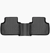 Photo 1 of 
SMARTLINER Custom Fit Floor Mats 2nd Row Liner Black for 2017-2022 Audi Q7 / 2019-2022 Audi Q8