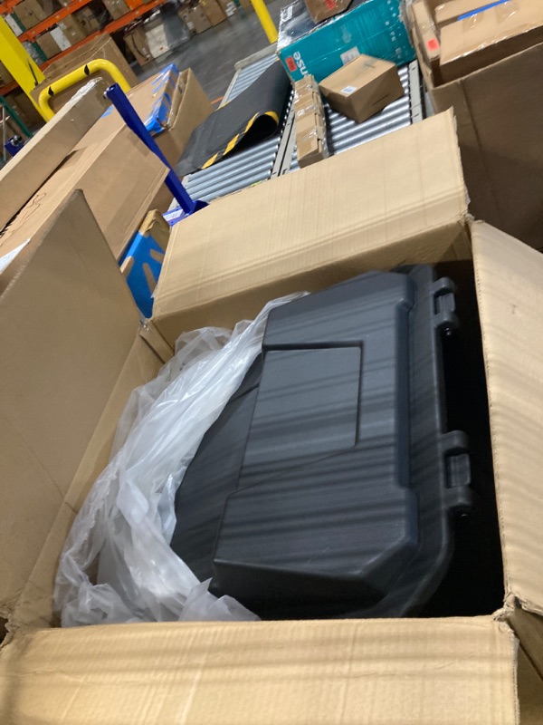 Photo 2 of KIWI MASTER Rear Cargo Box Compatible with 2014-2023 Polaris RZR XP 1000 900 S Accessories 69 QT Storage Bin Replace OEM # 2881193