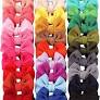 Photo 1 of Cinaci 30 Pack Super Stretchy Nylon Headbands with Big Bow Hair Accessories for Baby Girls Infants Toddlers Kids Teens