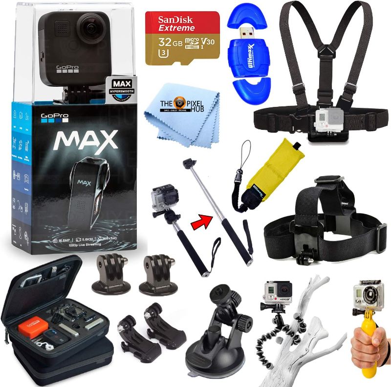 Photo 1 of ***Only accessories, no camera***GoPro MAX 360 Action Camera All in 1 PRO Accessory Bundle 