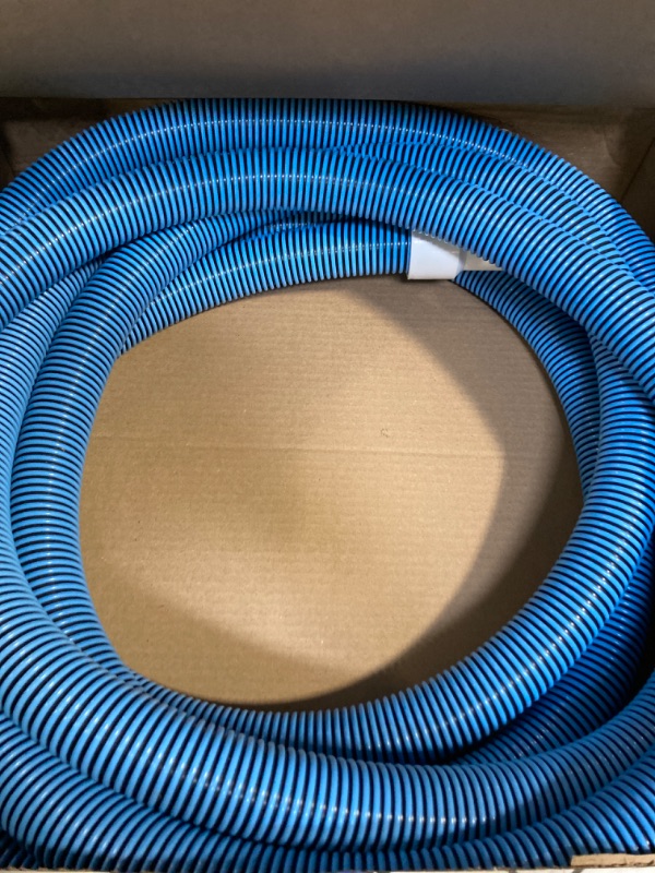 Photo 3 of Poolmaster 33430 Heavy Duty In-Ground Pool Vacuum Hose With Swivel Cuff, 1-1/2-Inch by 30-Feet,Neutral 30-Feet Hose