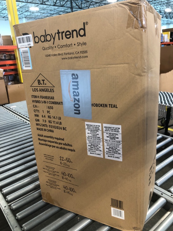 Photo 1 of Baby Trend Hybrid 3-in-1 Combination Booster Seat