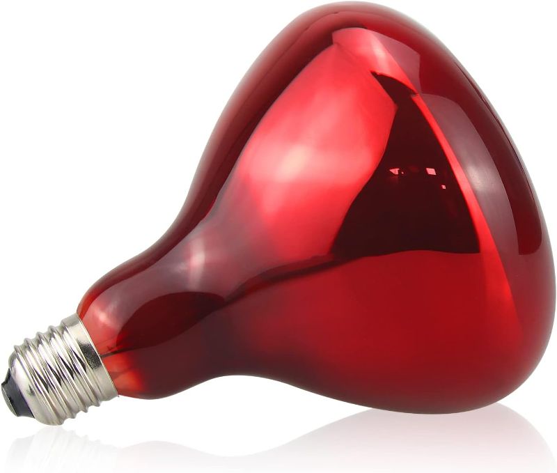 Photo 1 of 150 Watt Heat Lamp Bulb, Red Light Therapy Bulb, Infrared Light Bulb