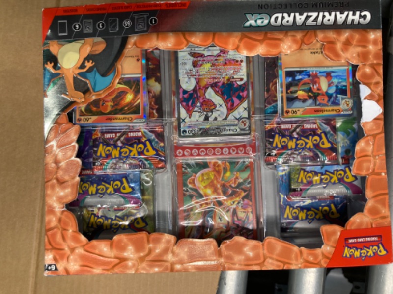 Photo 1 of 2023 Pokemon Charizard Ex Prem Collection Box