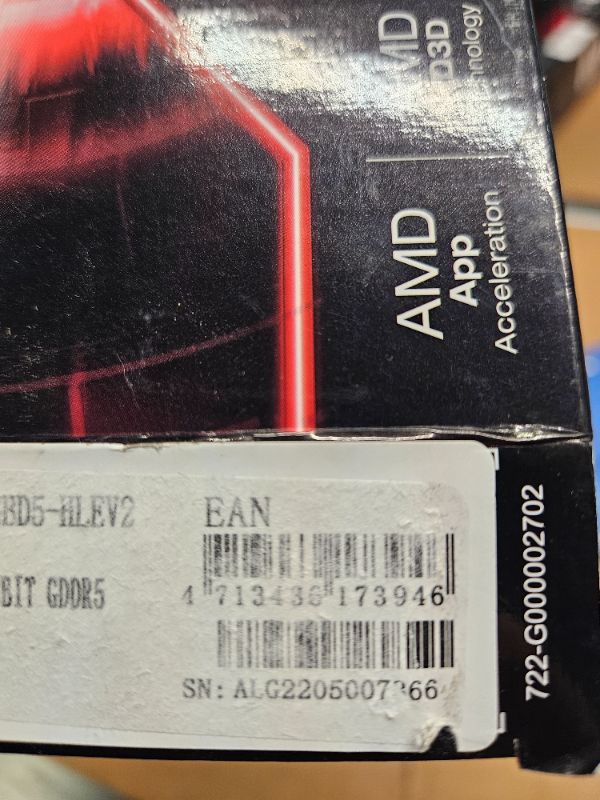 Photo 1 of PowerColor R7 240 Radeon R7 240 Video Card AXR7 240 4GBD5-HLEV2
