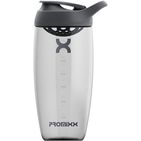 Photo 1 of PROMiXX Shaker Bottle - Premium Protein Mixes and Supplement Shaker (24oz Graphite Gray)
