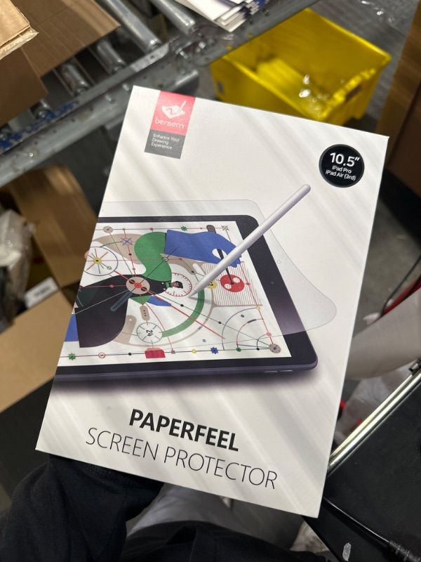 Photo 2 of BERSEM[2 Pack]Paperfeel Screen Protector for iPad Air 2019 / iPad Pro 10.5