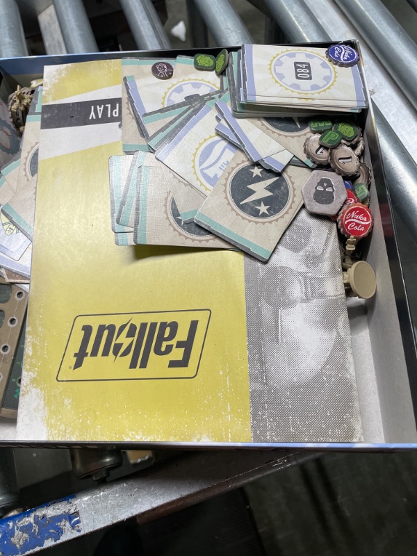 Photo 1 of Fallout The Board Game (Base) | Strategy | Apocalyptic Adventure Game for Adults and Teens | Ages 14 and up | 1 to 4 Players | Average Playtime 2-3 Hours | Made by Fantasy Flight Games