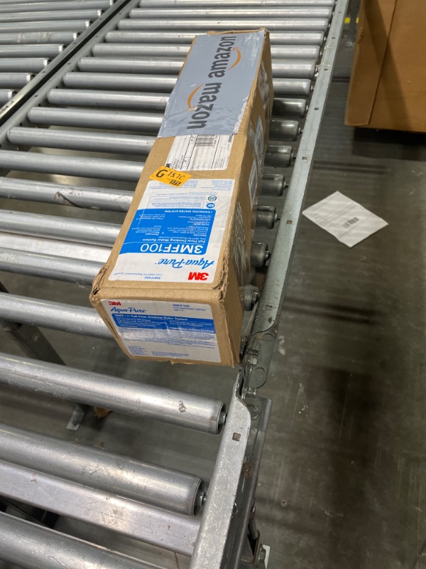 Photo 1 of 3M Aqua-Pure Under Sink Full Flow Drinking Water Filter System 3MFF100, Sanitary Quick Change, Reduces Particulates, Chlorine Taste and Odor, Cysts, Lead, Select VOCs
