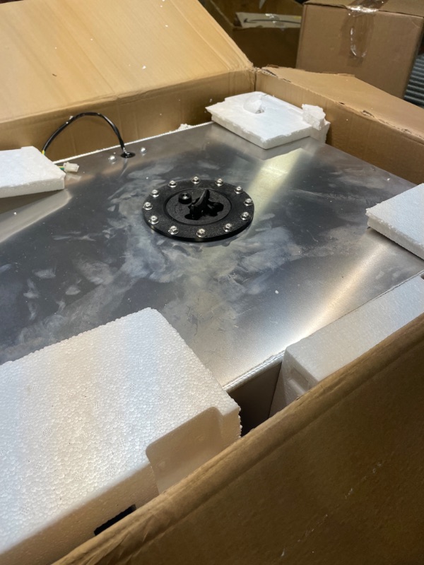Photo 1 of 20 Gallon Lightweight Polished Aluminum Race Drift Fuel Cell Tank Level Sender