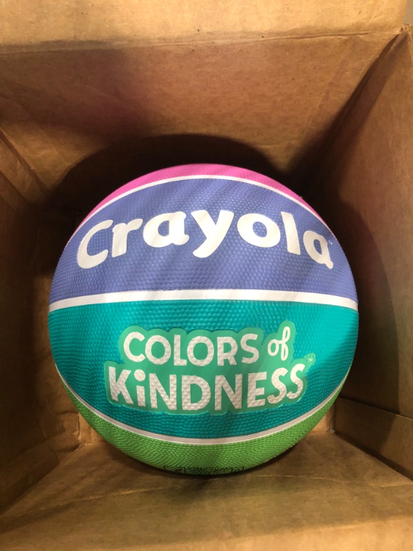 Photo 3 of ***USED***Spalding X Crayola Shadow Youth Indoor/Outdoor Basketball