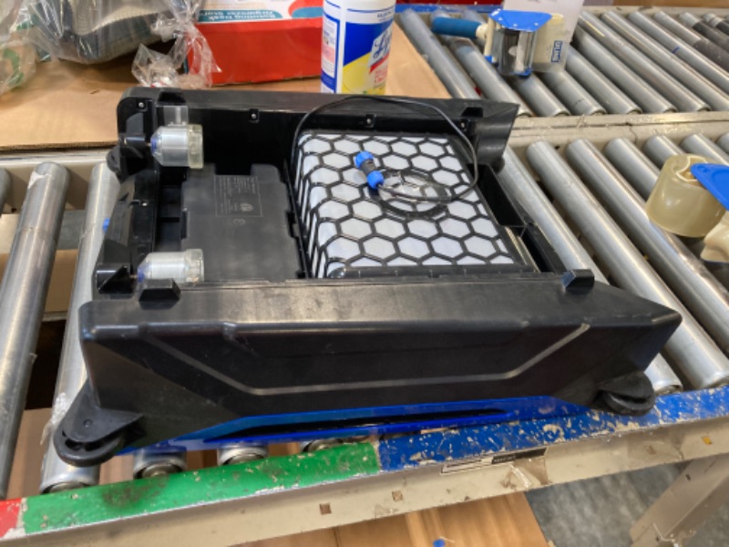 Photo 1 of (New Upgrade) Nichro Robotic Pool Skimmer with 2 Cleaning Modes, Solar Powered & Rechargeable Battery, Pool Cleaner Robot with Automatic Obstacle Avoidance Function, 2 Salt Chlorine Tolerant Motors