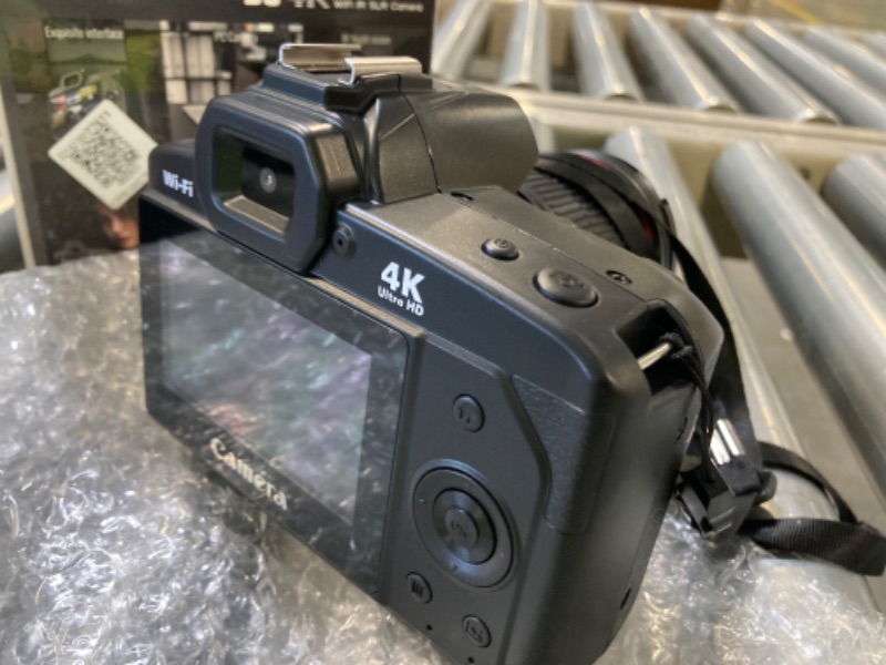 Photo 1 of ***USED*** HURRISE 64MP Digital Camera 16X F 2.7 2.95mm Digital Zoom Lens,4k Cameras for Photography & Video, Vlogging Camera for YouTube with 4800mAH Battery (Camera)