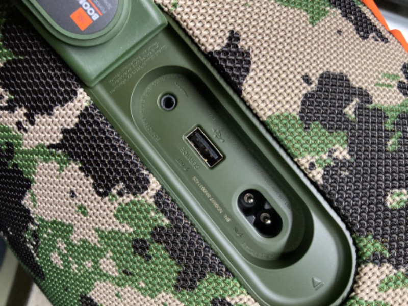 Photo 1 of JBL Boombox 3 - Portable Bluetooth Speaker, Powerful Sound and Monstrous bass, IPX7 Waterproof, 24 Hours of Playtime, powerbank, PartyBoost for Speaker Pairing, eco-Friendly Packaging (Squad) Camouflage