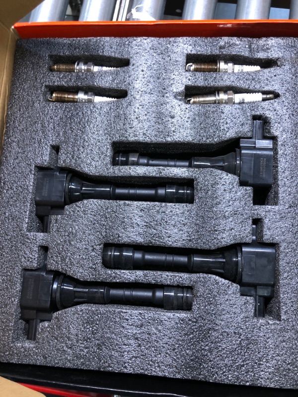 Photo 4 of ***USED** A-Premium Set of 8 Ignition Coil Pack and Iridium Spark Plugs Compatible with Nissan Titan 2004-2007 Armada 2005-2006 Pathfinder Armada INFINITI QX56 5.6L