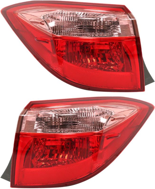 Photo 1 of ** left**
labwork 1 Pair of Left and Right Tail Lights Replacement for Toyota Corolla Sedan 2017-2019 Brake Light Outer Red Lens `71