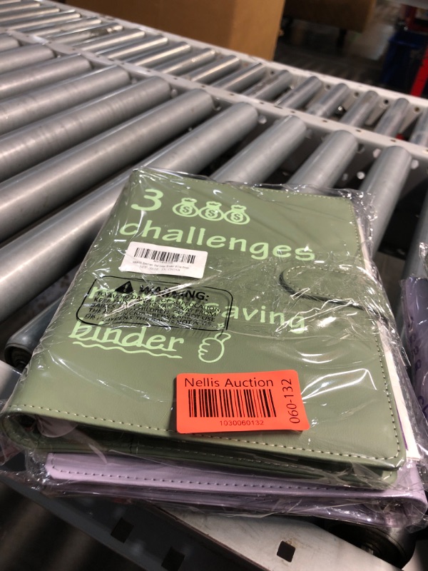 Photo 2 of (PACK OF 2- PURPLE AND GREEN)100 envelopes money saving challenge,A5 money saving budget binder,$5,050 savings challenges book w/envelopes,scratch off money saving challenge w/Numbers Pouches for women&Budgeting Planner