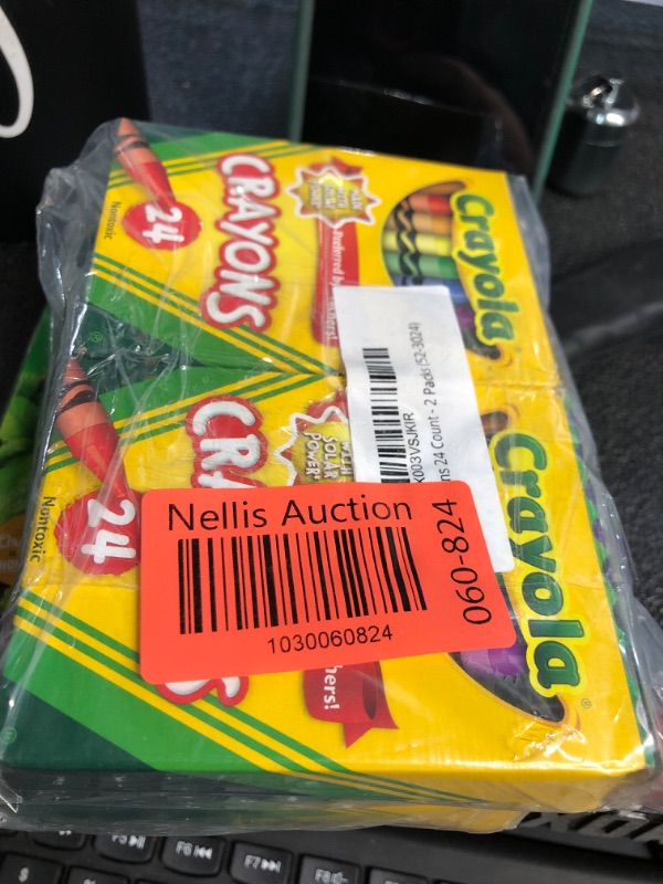 Photo 2 of (2- 2 PACKS) Crayola Crayons 24 Count - 2 Packs (52-3024)