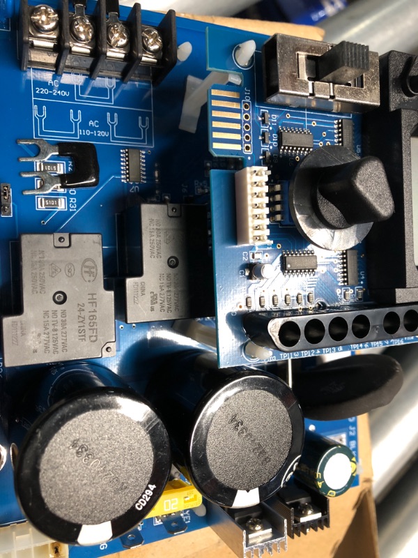 Photo 5 of ***Unable To Test Function***GLX-PCB-RITE Main Circuit Board & GLX-PCB-DSP Display Board?Compatible with Hayward Goldline Aqua Rite Salt Chlorine Generators?for Pool Chlorinators Replacement?Hayward aquarite Circuit Board