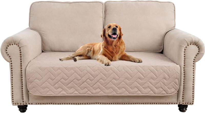 Photo 1 of ***STOCK PHOTO REFERENCE ONLY***Waterproof & Reversible Dog Bed Cover Pet Blanket Sofa, Couch Cover Mattress Protector Furniture Protector for Dog, Pet, Cat?30"*70",Beige/Grey