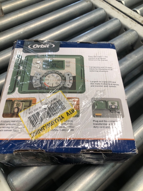 Photo 5 of **KEY NOT INCLUDED**
Orbit 57894 4-Station Outdoor Swing Panel Sprinkler System Timer 4-Station Green